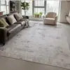 Tapete para Sala de Estar Novo Estilo Moderno Italiano Luxo Leve Sensação de Alto Padrão Impermeável Resistente a Manchas Espessado Tapete de Cama Sofá Tapete de Quarto