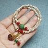 Cuentas de Bodhi Xingyue 4mm pulsera de doble aro Joyería literaria y de juego para mujer Mori Rosario joyería al por mayor