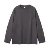 260g Camiseta Base para Hombre Otoño e Invierno Cuello Redondo Juvenil Capa Interior Ropa Cálida de Otoño Hecha a Medida
