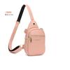 2024 Nueva Bolsa para Teléfono Móvil Personalidad Tendencia de Moda Ins Bandolera Pechera Cuero PU para Mujer Bolsa Deportiva para Exterior Bolsas