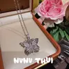 Joia Brilhante Cruz Pedra Preciosa Colar Banquete Couture Bolha Diamante Brilhante Corrente Clavícula Combinação