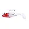 Hengjia Popular Señuelo de Pesca Recubierto de Plomo 11.5g 19.8g Señuelo Blando de Cola en T Señuelo Hundido para Pesca en Hielo