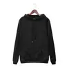 Sudadera de color liso simple y casual europea y americana de comercio exterior, sudadera con capucha básica clásica de manga larga Harajuku para otoño e invierno en negro y gris