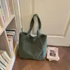 2026 Nueva Versión Coreana Estilo Casual Bolso de Tela de Color Sólido para Mujer, Fresco y Elegante, para el Trabajo y los Viajes, Bolso Relajado para Debajo del Brazo