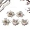 Flor Rosa Pequena Simulada 4cm Atacado Decoração de Casamento Flor Rosa Botão Cabeça de Flor Arranjo de Flores Adereços Flor Rosa