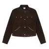 Nuevo Producto 2025 Chaqueta Casual de Color Puro para Hombre Popular Juvenil Cuello Alto Chaqueta con Forro de Terciopelo Suministro de Chaquetas Venta al por Mayor 10