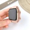 Adecuado para iWatch9 Apple Watch Applewatch8 Sport S7 Correa de silicona se con chip de color mariposa fina