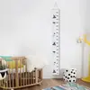 Regla de altura para niños de estilo nórdico, pintura decorativa, detección de altura, pintura colgante, medición creativa de la altura del estudiante, pasta para bebés