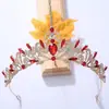 Corona Tiara de Novia Aleación Incrustada con Pedrería y Cristales Accesorios para Vestido de Boda Accesorios para el Cabello de Cumpleaños Rendimiento Lujo Retro