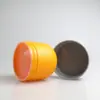 Botella de película para el cabello de 150g fondo redondo botella exfoliante de película para el cabello frasco de boca ancha de 250g botella de plástico PP 200g suministros de lavado y protección