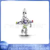 Pandora Cobre Blanco Plata Chapada Nuevo Colgante Taza de Té de Leche Cadena Hueso de Serpiente Pulsera de Personaje de Dibujos Animados Accesorios DIY Venta Caliente