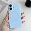 Funda Peyang de color sólido para Apple 16, funda protectora magnética de alta sensibilidad para iPhone 15 Pro Max.