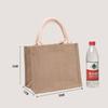 Bolsa de Lino Lienzo en Stock, Bolsa Vintage Mariposa DIY Hecha a Mano Graffiti Regalo, Bolsa Tote de Lino en Blanco Tridimensional