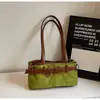Bolso de Mano Boston Retro Escarchado para Mujer 2025 Otoño Nuevo Estilo de Moda Casual Bolso de Hombro Axila