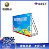 Estante de exhibición de publicidad para bodas con fondo de transmisión en vivo de eventos en Guangzhou, estante de exhibición de tubos galvanizados con armazón para bodas