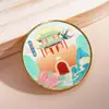 Atracciones Turísticas de Dalian, Liaoning Monedas Conmemorativas Culturales y Creativas Compañía de Viajes Lugar Escénico Medalla Conmemorativa Metálica Regalos Venta al por Mayor DIY