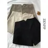 Shorts de lã de cintura alta para mulheres, novo estilo coreano outono/inverno 2026, moderno, casual, modelador, versátil, calças bootcut de corte A