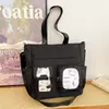 Bolsas Bidimensionais para Meninas com Bom Visual, Bolsas de Estudo Frescas e Doces em Cores de Doce para Meninas, Bolsas Diárias Leves