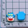 Mini personagem de desenho animado nova nova série cachorrinho grampo de cabelo branco creme para unhas cola material DIY para artesanato acessórios