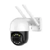 Cámara de vigilancia binocular icsee 4 millones HD visión nocturna red inalámbrica del hogar teléfono móvil Monitor Remoto
