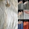 Malla de Lentejuelas Gasa Material Salpicado Oro Agua Hilo Corrugado Fondo de Boda Decoración Techo Hierro Forjado Moda Creativo Tela Bronceada