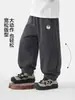 Calça Cropped Casual Estilo Europeu para Meninos Primavera e Outono Roupas Infantis Crianças Bebê Criança Pequena 2026 Novas Calças de Outono para Meninos