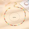 Cuentas de Arroz Miyuki Cuentas Antiguas Importadas Pulsera Trenzada Collar Retro Colorido Moda Verano Playa Cadena para Clavícula