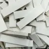 Suministro de fábrica pieza de algodón de fibra ovalada de 2 mm pieza de algodón absorbente tira de algodón absorbente de saliva prueba de embarazo de algodón