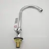 Torneira Hexagonal Vertical de Liga de Zinco para Pia de Cozinha com Água Fria, com Bico Magnético de Cobre Integral para Lavar Legumes