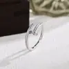 Moda Coreana y Japonesa Elegante Anillo Abierto para Uña para Mujeres, Anillos Personalizados para Parejas Estilo Coreano y Japonés, Anillo Abierto para Dedo, Venta Directa de Fábrica