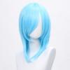 Youqi Peluca Universal cos Cabeza Bobo 40cm Flequillo Oblicuo Cabello Mediano Largo Multicolor Opcional Estilo Hair Niang Cobertura Completa de Cabeza