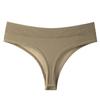 Comércio Exterior Europeu e Americano AliExpress Tanga Feminina Cintura Média Sexy Invisível Comércio Exterior Calça T Esportes Fitness Calcinha em T