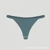 Tanga Deportivo de Yoga para Mujer Europeo y Americano Transfronterizo con Tirantes Finos, Espalda en T Anti-Rozaduras, Sin Costuras Visibles, Ropa Interior sin Costuras para Mujer