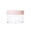 Niliya Creme Facial Colorido Frasco Refilável Portátil para Viagem Creme para Olhos Base Líquida Produtos para Cuidados com a Pele Cosméticos Amostra Frasco Vazio
