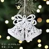 Exquisita Bola de Navidad Rosa Decoración para Árbol de Navidad Colgante Decoración Navideña DIY Colgante Lazo