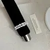Anel de Flor Oca para Mulheres, Design de Nicho, Ajustável, Fashion, Versátil, Alto Padrão, Luxo Leve, Empilhável, Anel para Dedo Indicador