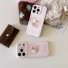 Capa de celular de veado com bolinhas para tela cheia iPhone 18promax Apple 17 borda redonda 16Pro novo 15P rígida