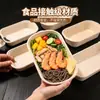 Set Seleccionado de Lonchera con Botella de Agua Caja Bento Apta para Microondas Para Oficinistas Estudiantes Contenedor de Almuerzo Caja para Frutas Conservación de Frescura