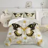 Soporte Temu/Jit Impresión Digital Cepillada Mariposa Transpirable Amigable con la Piel Textil para el Hogar Colcha Funda de Almohada Funda de Almohada Fuente