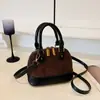 Bolsa Transversal Versátil para Comércio Exterior e Uso Diário Moda Rombos Bolsa tipo Concha de Mão Bolsa de Ombro Simples de Alta Qualidade para Mulheres