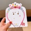 Set de Joyería de Collar Infantil Transfronterizo, Pulseras de Cuentas de Colores, Diademas de Dibujos Animados, Pendientes, Accesorios de Princesa para Niñas