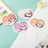 Mercancía Popular para Fans: Ventilador de PP Personalizado con Personaje de Dibujos Animados Impreso por Ambas Caras y Forma Única, Hecho por Encargo, Pedido Mínimo de Una Pieza