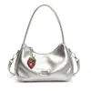 Bolso Dumpling de Axila Trendy Estilo Coreano para Mujer 2025 Nueva Moda Bolso de Hombro Simple Textura Nicho de Alta Calidad Bolso Cruzado