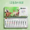 Set de Pintura Gouache Acuarela Mariel S Marley Marca Herramientas Set de Pintura 12 Colores 18 Colores 24 Colores