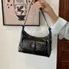 Bolsa de Mão Nova Retro Transfronteiriça Verão 2026 com Design Simples de Fivela de Cinto, Versátil para o Dia a Dia, Bolsa de Ombro Cruzada
