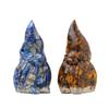 Pedrinhas de Cristal Natural Goma Goblin Elfo Artesanato em Resina Boneco Sem Rosto de Natal Enfeites de Anão