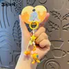 Llavero Auténtico Serie Panadería Stitch Muñeco de Dibujos Animados Lindo Colgante para Cadena de Teléfono Decoración de Correa de Bolso
