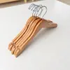 Tienda de Ropa Infantil Perchero de Madera Maciza Sin Pintar Perchero Grueso de Tronco para Ropa Infantil Perchero de Madera Perchero Triángulo de Secado con Soporte