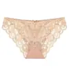 Ropa Interior Sexy Transfronteriza Europea y Americana para Mujer, Tangas Transparentes de Encaje Fino Talla Grande, Braguitas de Cintura Baja Levanta Glúteos