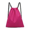 Saco de Cordão Publicitário Impermeável Bolso de Cordão Portátil Mochila Casual Dobrável Esportes Portátil Fitness Caminhada